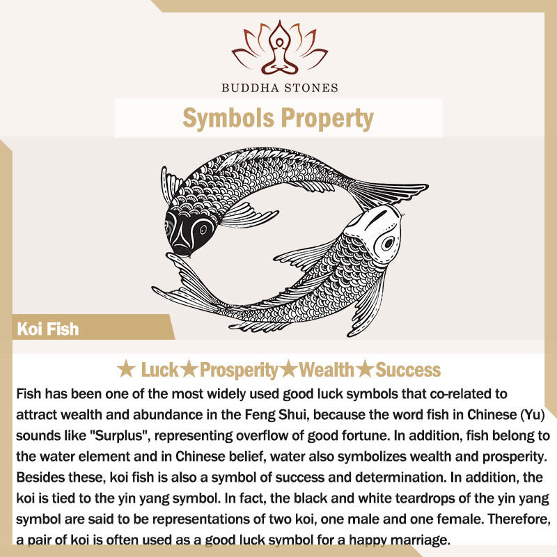 Buddha Stones 925 Sterling Silver Golden Koi Fish Luck Necklace Pendant