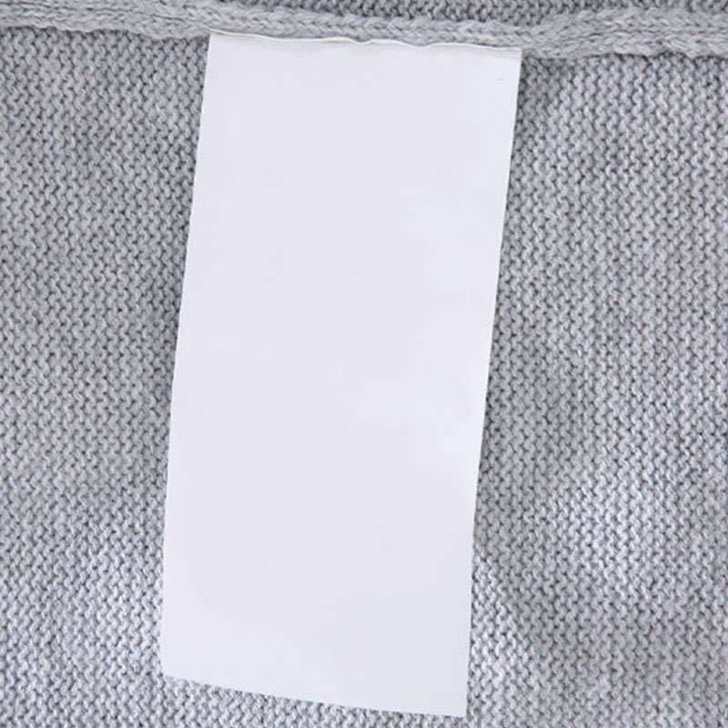 Buddha Stones Plain Zipper Ribbed Bottom Hem Design Men's Long Sleeve Cotton Jacket