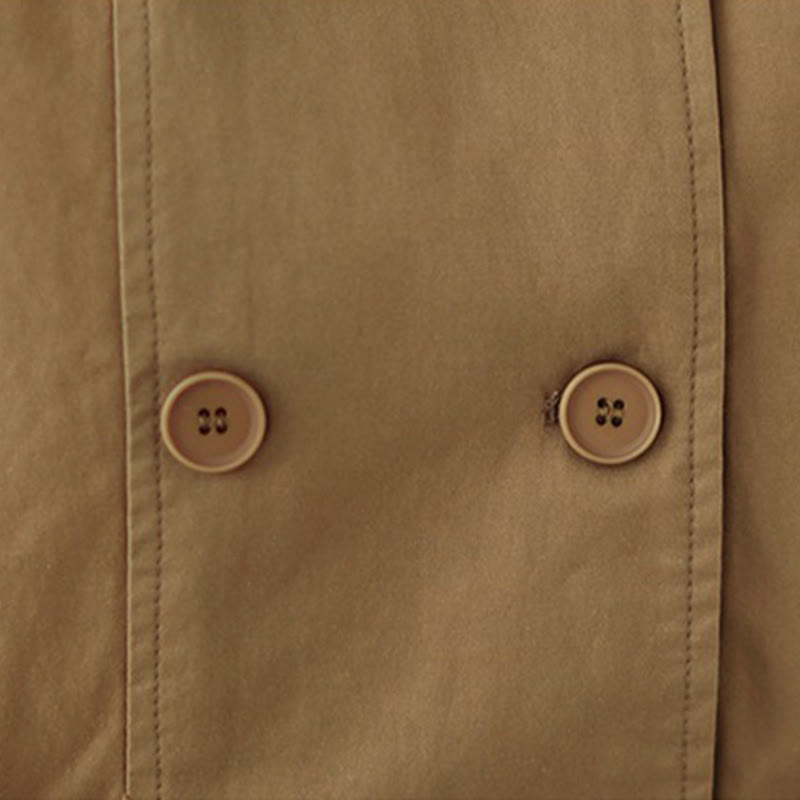 Buddha Stones Women's Long Sleeve Button Cotton Jacket
