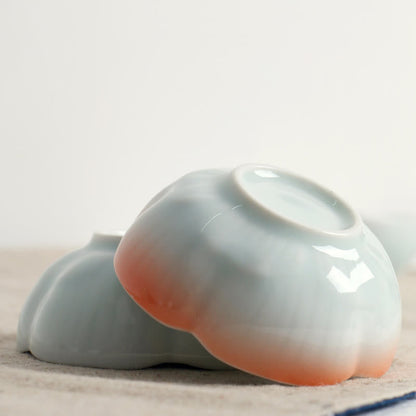 Buddha Stones Koi Fish Lotus Hand Teacup Kung Fu Tea Cup