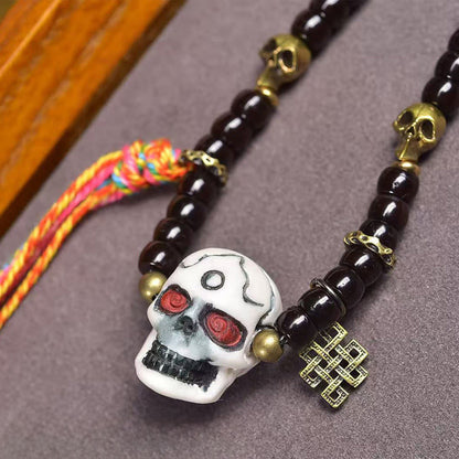 Buddha Stones Tibet Coconut Shell The Lord of the Corpse Forest Positive Bracelet