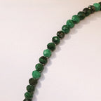 Buddha Stones 3mm Natural Malachite Ultra-thin Beads Anti-anxiety Bracelet