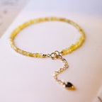 Buddha Stones 2mm Natural Opal Ultra-thin Beads Motivation Bracelet