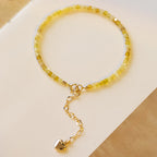 Buddha Stones 2mm Natural Opal Ultra-thin Beads Motivation Bracelet